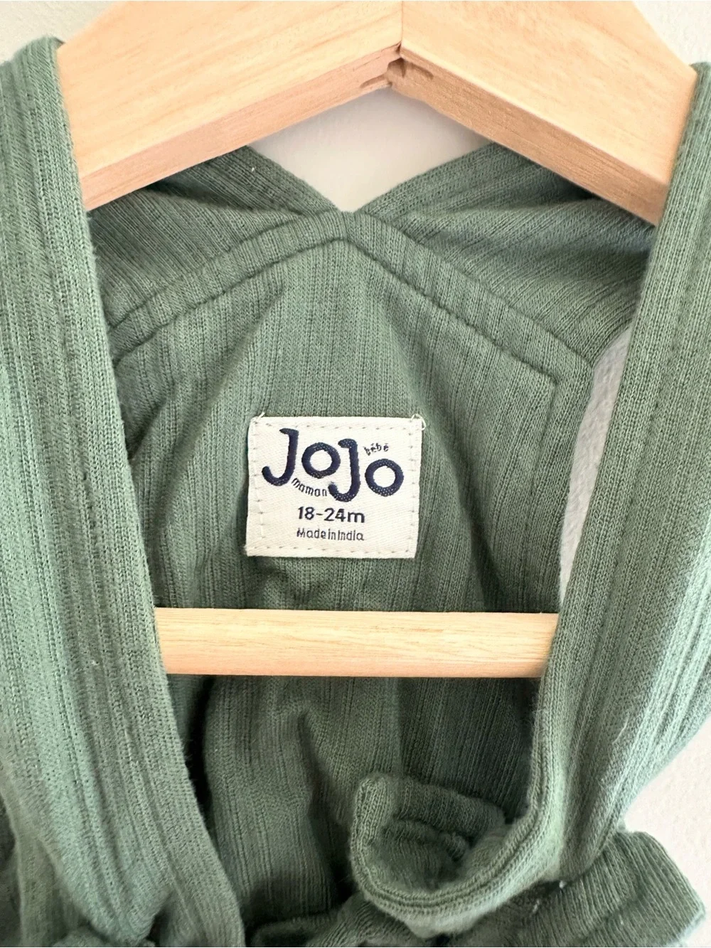 JoJo Maman Bébé Tractor Appliqué Overalls, 18–24M, Green Multicolor
